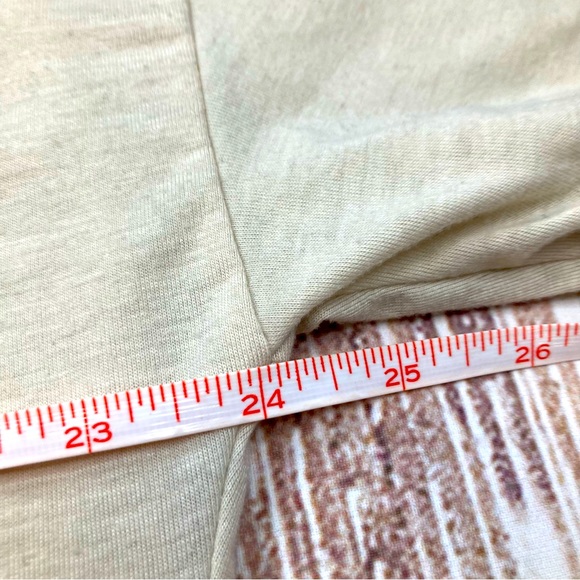 Shein Graphic Short Sleeve Shirt Cream Angel Sz Large - Picture 11 of 15